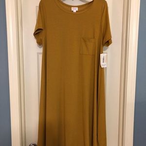 LuLaRoe Large Brown Carly NWT
